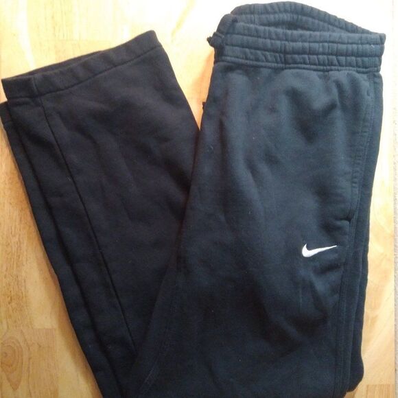 Vintage Nike Small Swoosh Sweat Pants Joggers Trainers - Picture 1 of 9